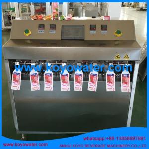 Buy cheap ice pop bag juice/milk/water/honey/yogurt tube production line from wholesalers