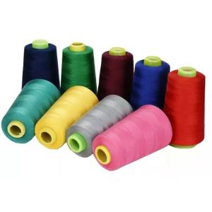 High Quality Dyed Polyester Upholstery Sewing Thread 20S/3 For Sewing