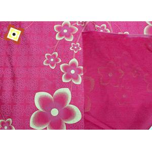 Lightweight Pongee Mattress Quilt Fabric Printed Pattern