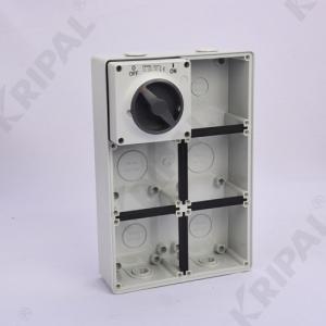 IP66 PC Outdoor Junction Box Combination Switched Sockets Waterproof