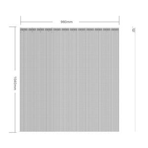 SMD2121 LED Transparent Screen , P6.5mm See Through LED Panel