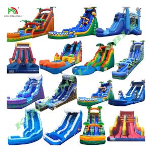 Multiple Styles Customization Commercial Residential Inflatable Water Slide