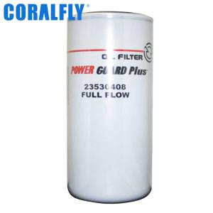 China Detroit CORALFLY Oil Filter 23530573 23530408 Dd13 Dd15 Dd6 on sale