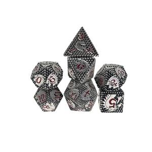 Folk -Scales Metal Dice Multi -Noodle Board Game Set#Dnd#Rpg#Coc