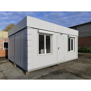 Detachable Extendable Flat Roof Container House For Warehouse With Sandwich