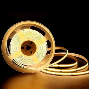 Ra90 DC 480 LED Chips Cob Led Rgb Flexible Led Strip 24v 3000k