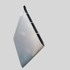 Power Coating 6063 T5 Aluminium Louvre Shutters Profile extrusions