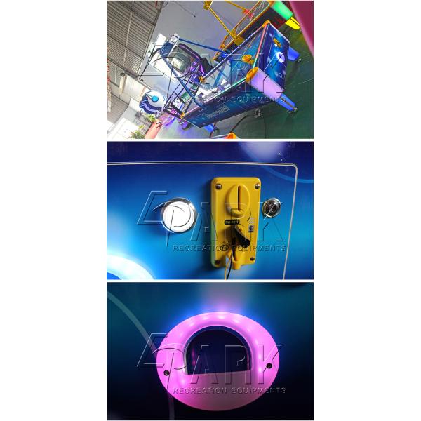 Blue Air Hockey coin operate game machine Video entertainment equipment hockey game machine for sale