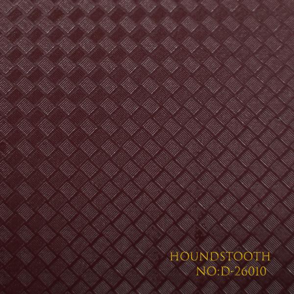 Quality Packaging Waterproof PVC Paper Smudge Proof With Houndstooth Grain wholesale