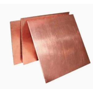 China C10200 C10300 Red Hard Copper Sheet 0.1mm-500mm For Construction Industrial on sale