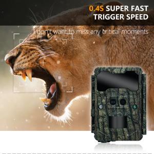 Outdoor hunting camera KW696 dual-lens 30MP waterproof IP67 1080p night vision