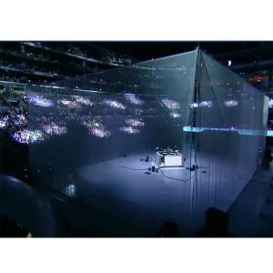 Gauze Fabric Holographic Projection Film Advertising 3D Clear Projector Hologram