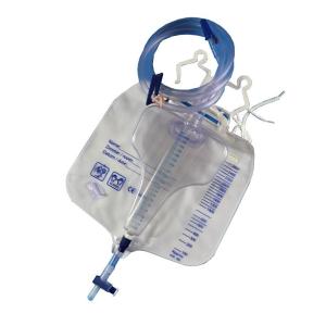 1.2mm Thick PVC Drainage Luxury Urine Bag 2000ml Medical Grade