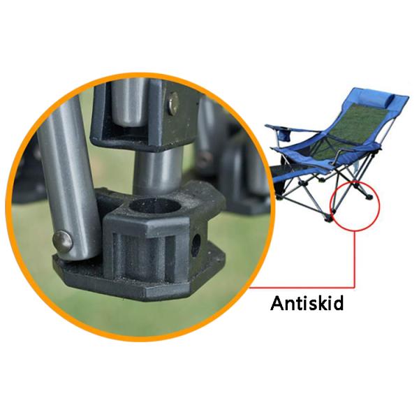 Aluminium Outdoor Folding Camping Chair Portable and Adjustable Moon Beach Lounger Chair