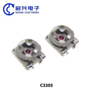 C3305 Trimmer Potentiometers 1K 5K 10K 20K 50K 100K single turn Glass Glaze