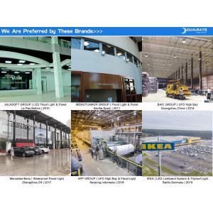 DUALRAYS D5 LED Vapour Proof Light Fittings with Buckle Design End-cap Quick