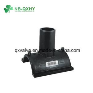 Electrofusion HDPE Pipe Fitting Saddle Clamp Pn16 with Welding Connection