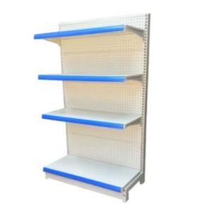 Convenience store gondola shelving cigarette display racks