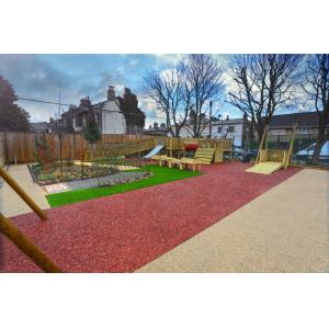 Customized EPDM Rubber Running Track Surface Excellent Weather / Abrasion