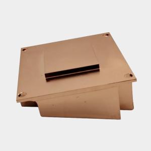 Customized Skived Fin Copper Heat Sink for Electronic Components