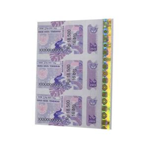 Waterproof Custom QR Code Sticker Label Security Seal Stickers Polarizing