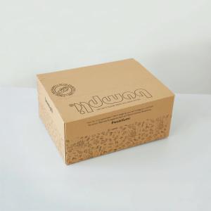 Wholesale custom corrugated paper shipping box tear strip packaging mailer box