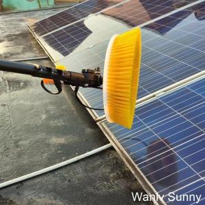Lightweight Aluminum Alloy Material and Single Head Spin Brush for Solar Panel