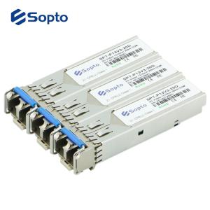 Video 12G SDI 20km 1310nm Sfp Optical Transceiver Module