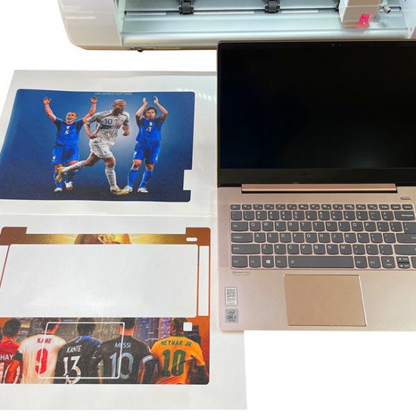 Stickers Daqin Laptop Skin Making Machine CE