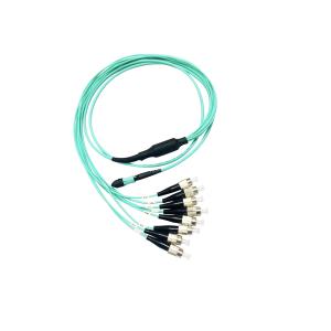 OM4 Multimode Patch Cord Jumper 12/24 Core MPO MTP Cable Male To FC SM MM Hybrid