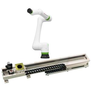 China Fanuc Robotic Arm 6 Axis CRX-20iA/L With CNGBS Robot Guide Rail For Handling As Cobot Robot on sale