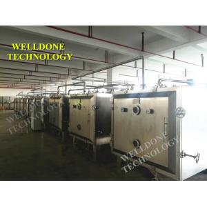 Customized Automated 1 - 20Ton Vacuum Tray Dryer Touch Screen Control