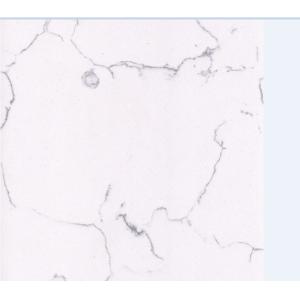 White Quartz Tile Countertop , 2.3 - 2.5g / Cm3 Density Quartz Composite
