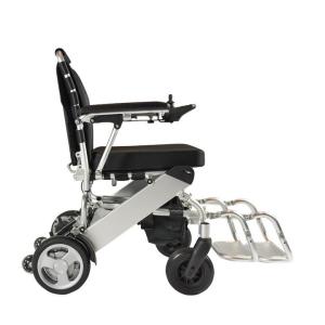Cheap Brushless Motor Power Wheelchair Aluminum Alloy With Rigid PU Tyre for sale