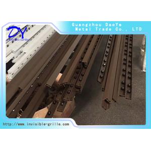 Cheap 6m Long Balcony Invisible Grille With Stainless Steel Screw for sale