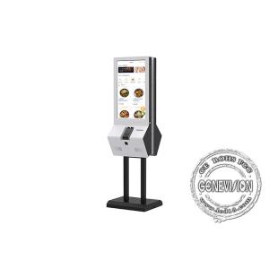 32 Inch PC I3 I5 Self Service Ordering Kiosk With Thermal Printer