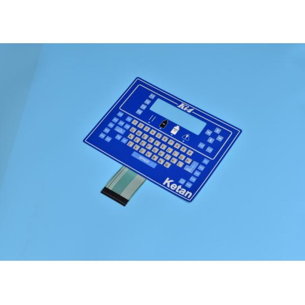 Quality Simple Color / Button Raised And Large Size Control Membrane Switch wholesale