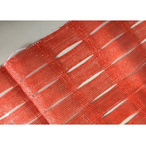 PE Highly Visible Orange Snow Fence With Oval Mesh Openings 50g/m2 - 300g/m2