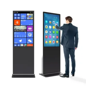Cheap 49&quot; Floor Standing Digital Signage 8GB/16GB/32GB Storage Optional LCD Touch Totem for sale