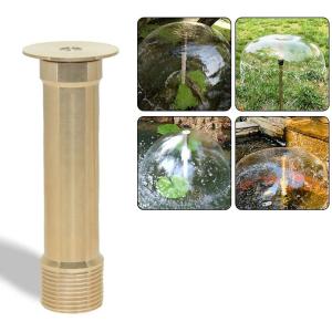 1.5psi DN25 Water Bell Fountain Nozzle Jet 22gpm Water Flow