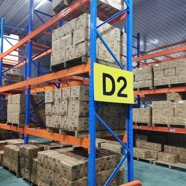 Large Capacity Warehouse Shelving Racks Steel Q235 Customized Height And Width