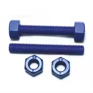 Polishing Carbon Steel Threaded Stud Bolts in 4.8 Grade for Heavy-Duty