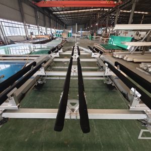 2 Inch Ball Hitch Lightweight Aluminium Boat Trailer with LED Waterproof Lights