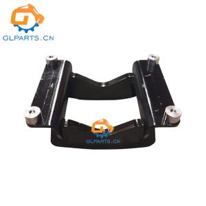 50 HRC Excavator Track Guard Excavator Undercarriage Components Color Coated