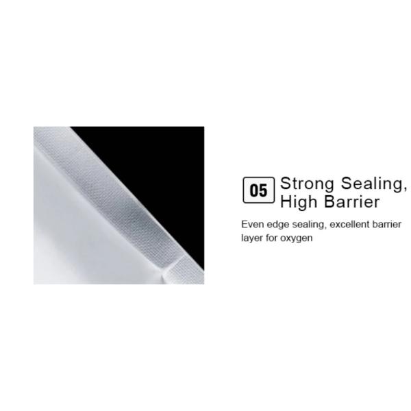 Stand Alone Zipper Top Aluminized Popcorn Snack Bags