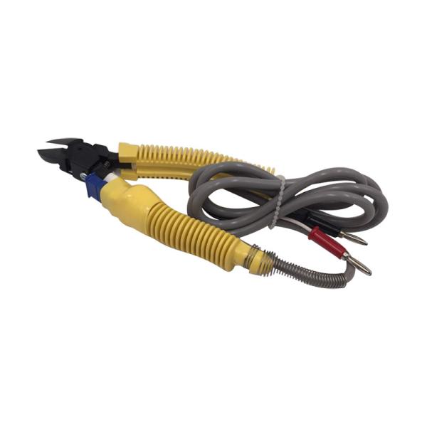Quality Yellow Color Insulated Wire Cutters Heated Type 190mm Length Compact Design wholesale