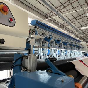 High Speed Chain Stitch Computerized Quilting Machine For Mattress 25.4mm Needle