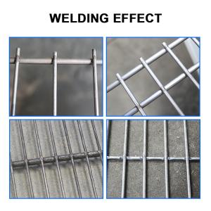 China Supplier Automatic Welded Wire Mesh Machine Stainless Steel Wire Shelf