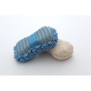 China microfiber chenille/plush car cleaning, house cleaning sponge applicator pad on sale