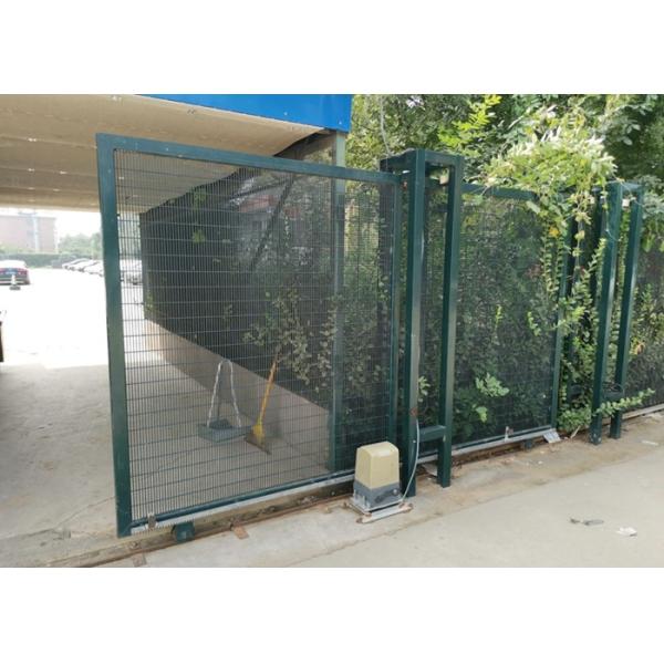 Pvc Coated 40*60mm Sliding Fence Gate Electric Power Welded Wire Mesh Or Inner